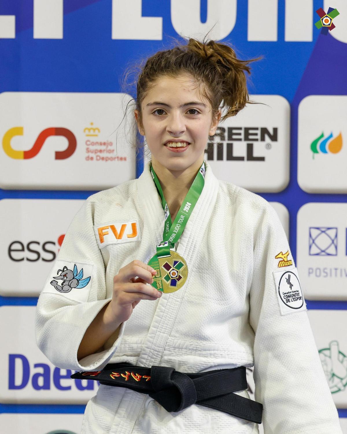 Aiora Martín se proclamó campeona (-40 kg).