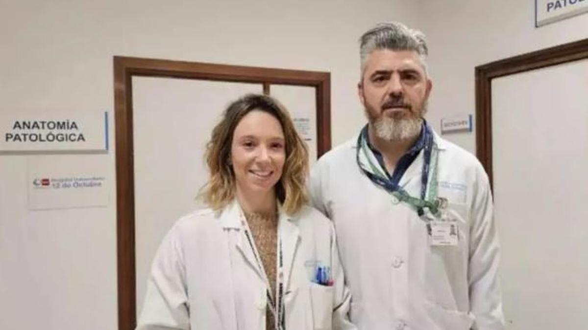 Els doctors Berta Segura i Ricardo Gargini
