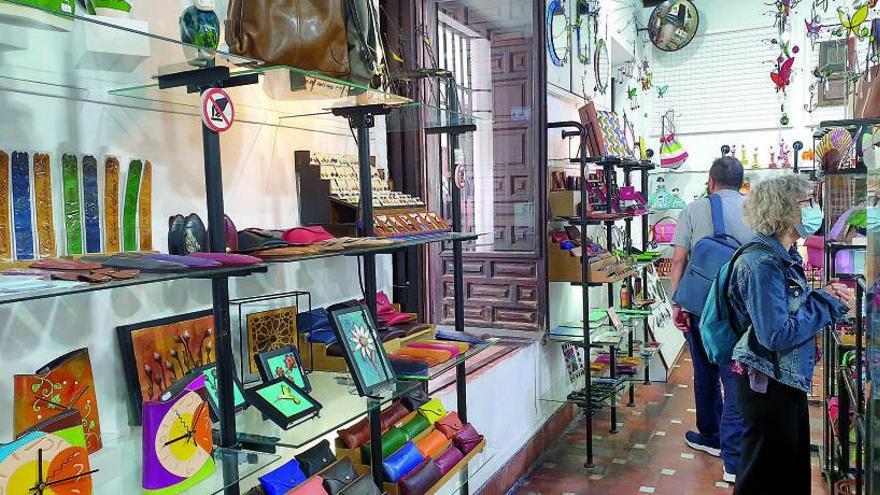 Tienda de artesanía en la Judería.