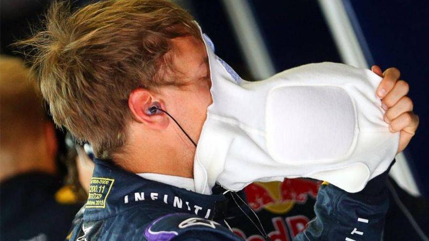 Vettel manda al final de un día sin problemas de neumáticos