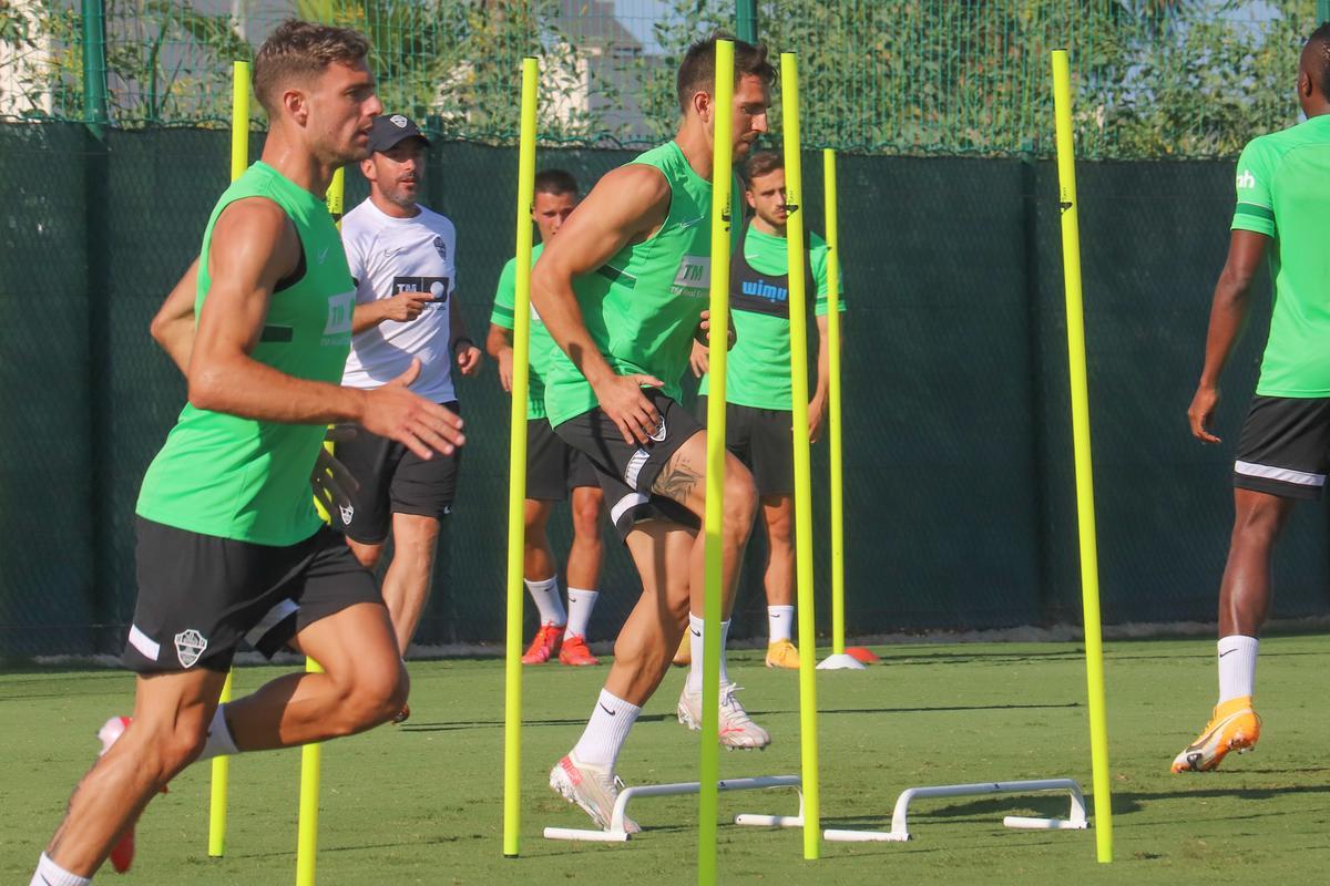 Jornada de entrenamiento en Algorfa el pasado verano