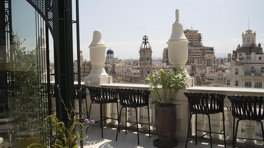 Esta es la terraza panorámica que eleva la vida del centro de Valencia