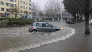 Llueve sobre mojado: las fuertes precipitaciones inundan de nuevo Fontes do Sar