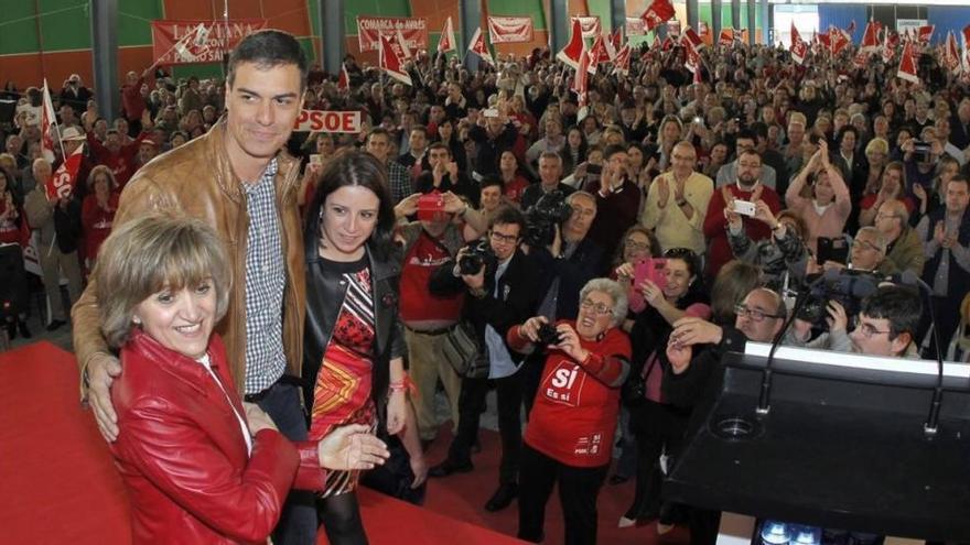 Pedro Sánchez: &quot;No habrá dique que pare la fuerza de la militancia socialista&quot;