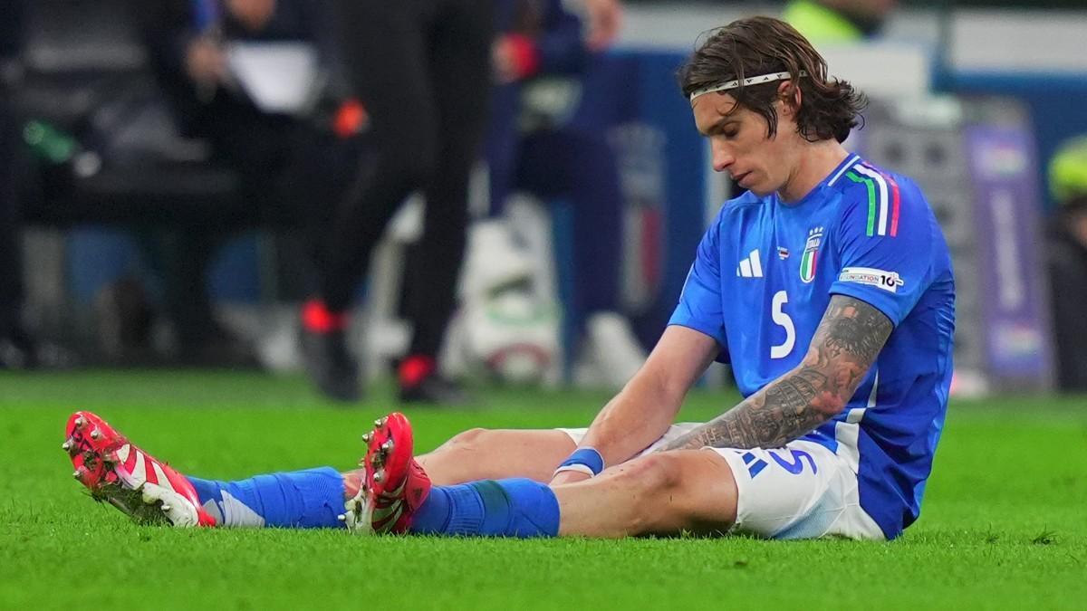 Calafiori, lesionado ante Alemania