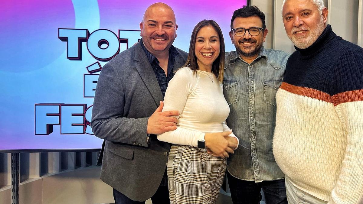 Diego Palacios, Merche Garín, Jaime Bronchud y Julián Carabantes