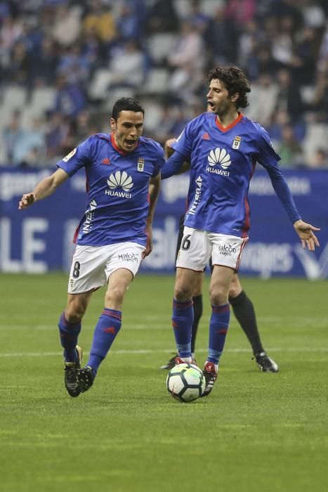 El partido entre el Real Oviedo y el Real Valladolid, en imágenes