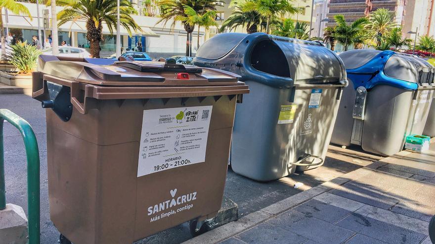 Santa Cruz registra en abril un récord en la recogida de residuos orgánicos con 160 toneladas