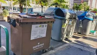 Santa Cruz registra en abril un récord en la recogida de residuos orgánicos con 160 toneladas
