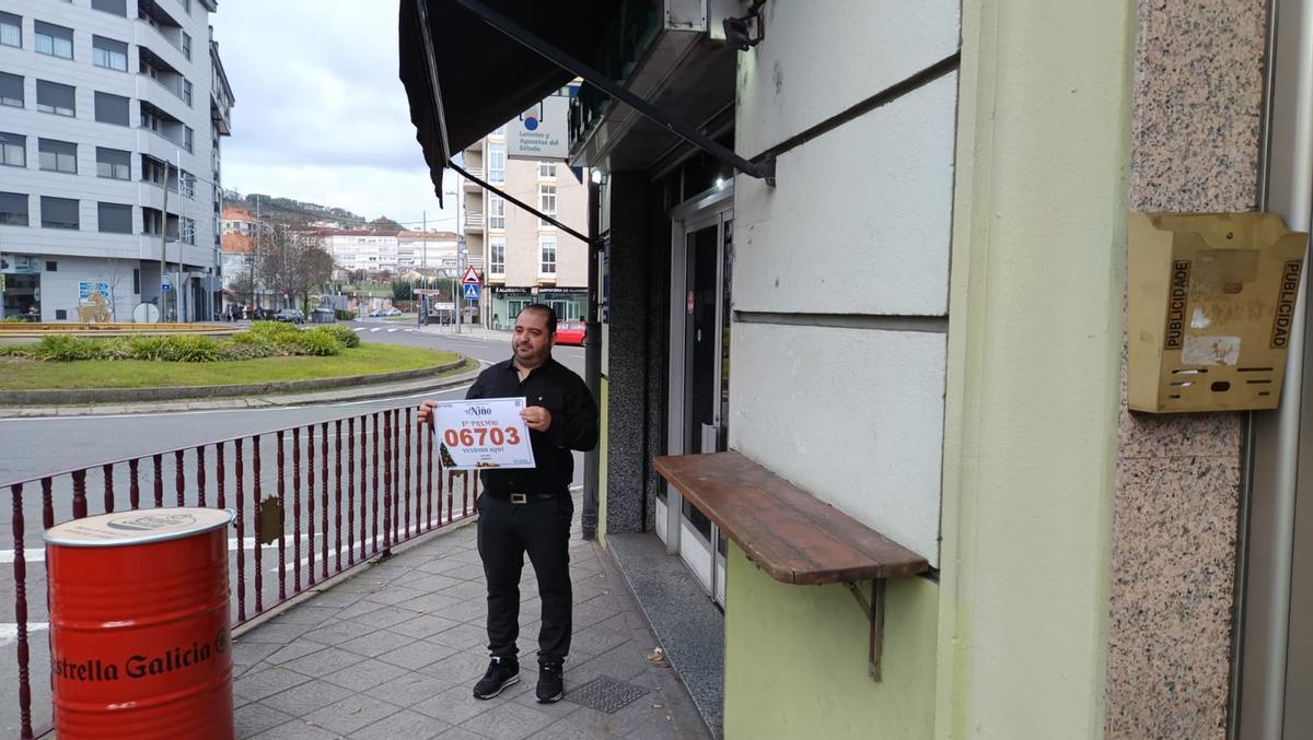 El Bar Limia, en Ourense, también repartió suerte vendiendo el número agraciado con el primer premio
