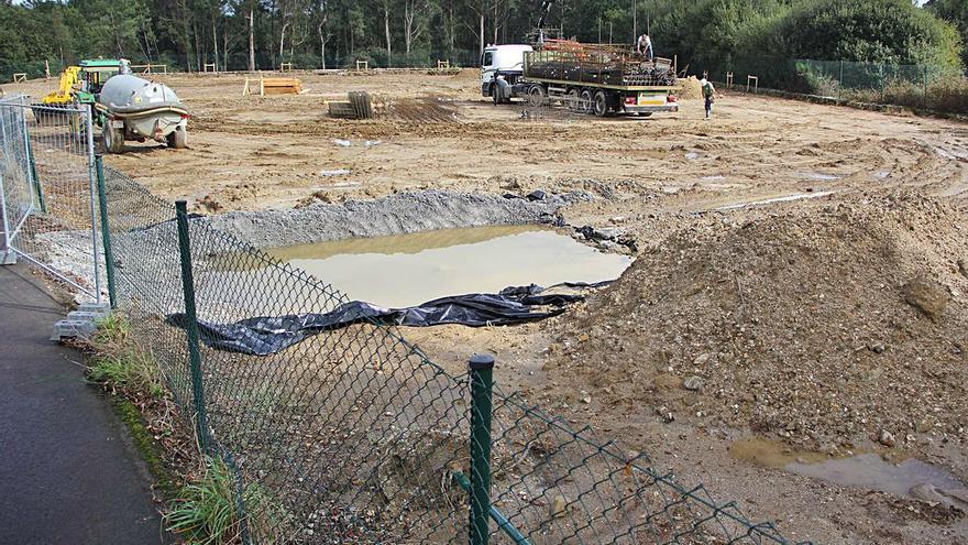 Lidl avanza para recuperar en A Estrada el tiempo perdido.   | // BERNABÉ/ANA AGRA