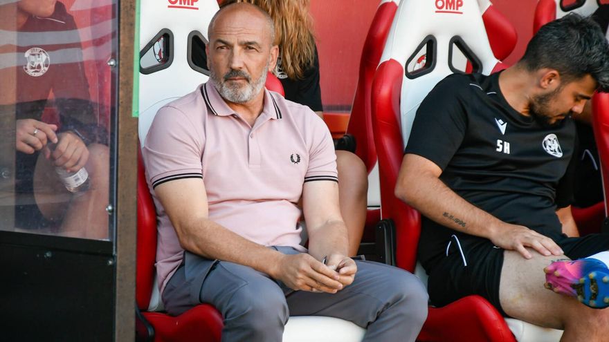 Sabas, entrenador del Zamora CF: "El fútbol está siendo ingrato con nosotros"