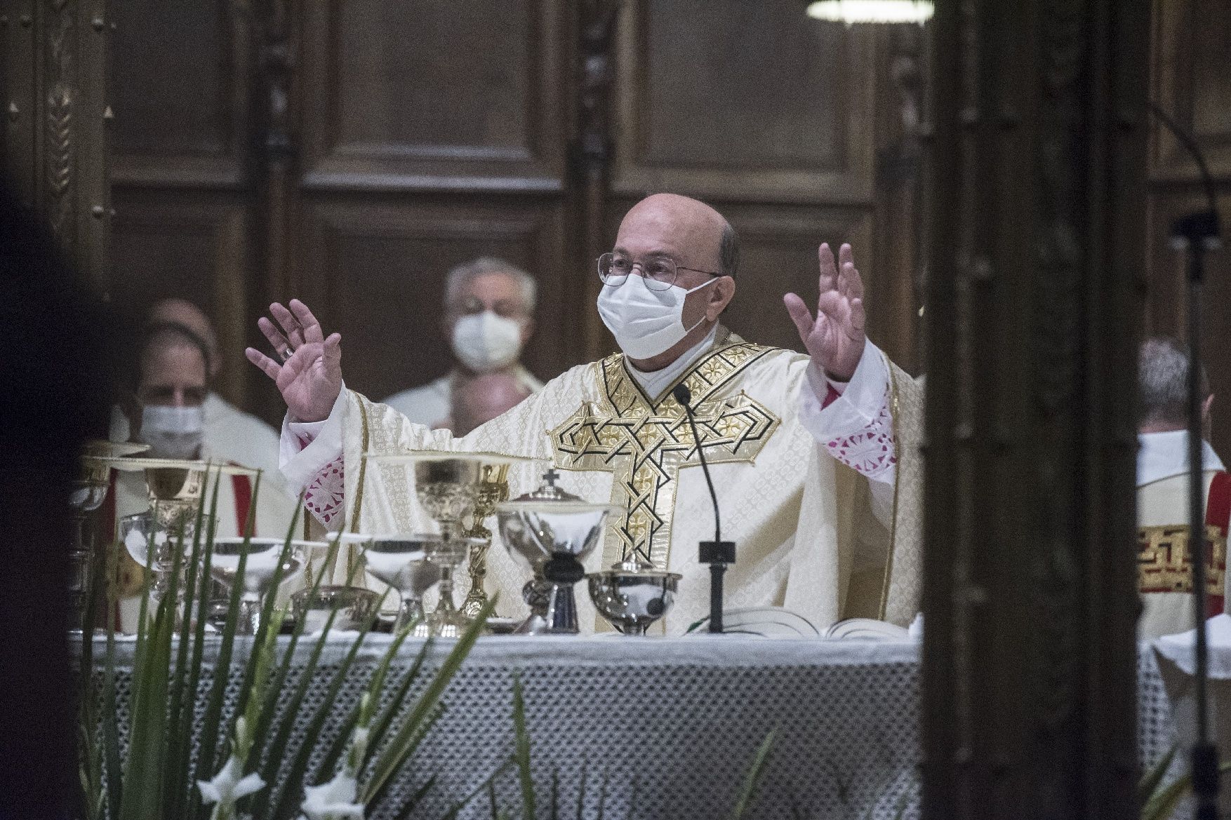 Acte de presa de posessió del nou Bisbe de Solsona, Francesc Conesa