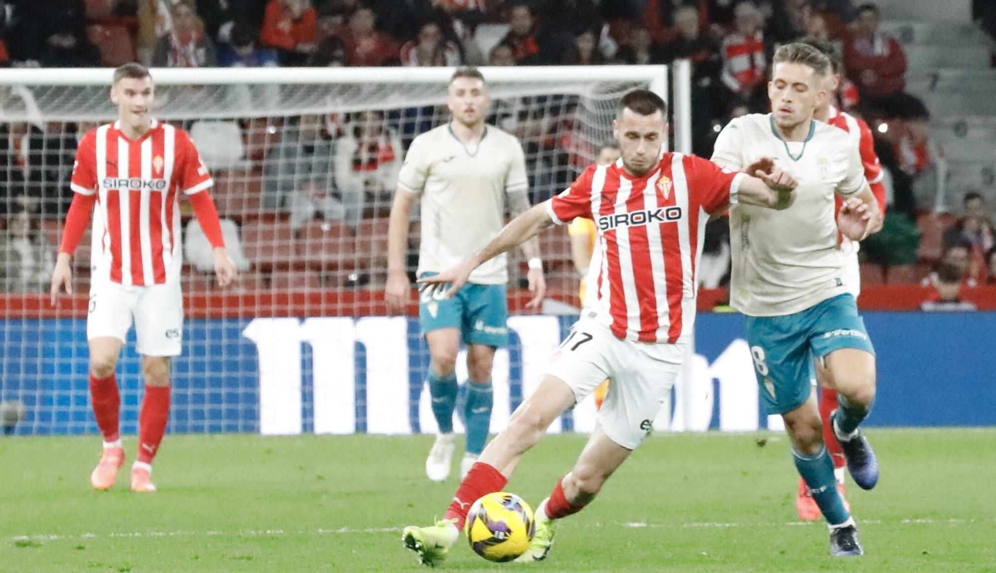 Así fue (en imágenes) el triunfo del Sporting en El Molinon ante el Córdoba