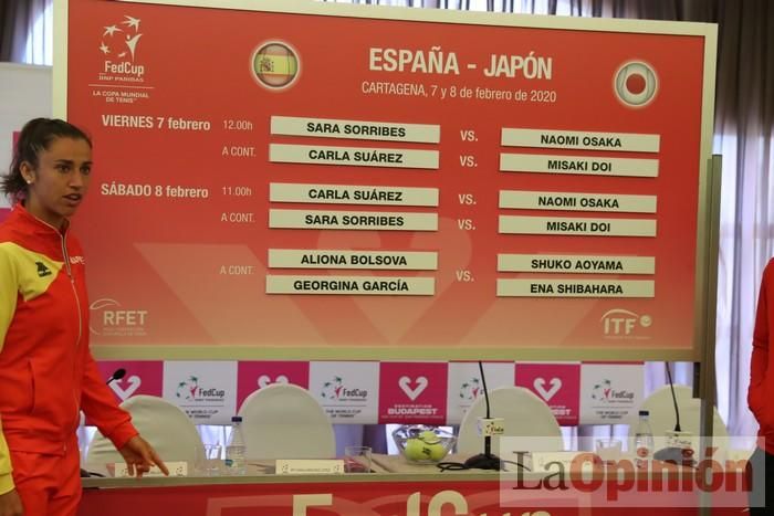 Sorteo de la Fed Cup en Cartagena