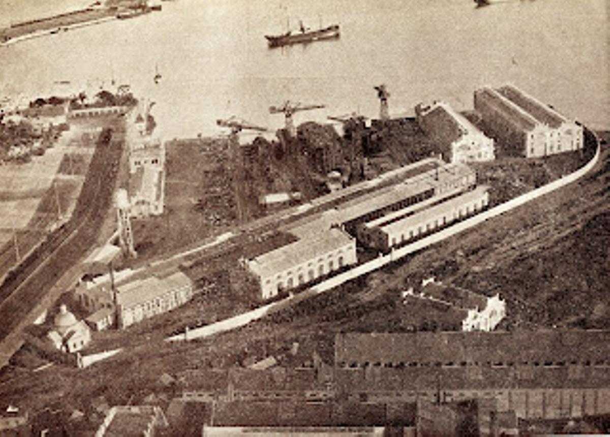 Imagen de archivo del puerto de València.