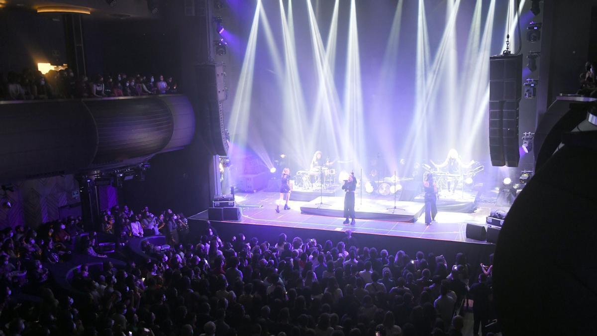 Concierto en la sala Pelícano.