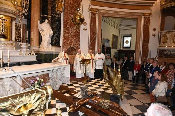 El Cristo del Grao visita la Basílica