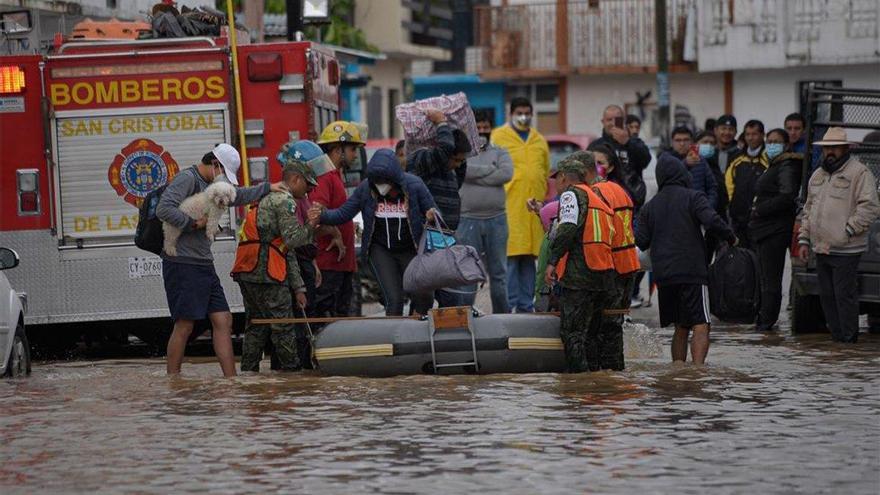 Lluvias producidas por Eta dejan más de 80.000 afectados y 12 muertos en México