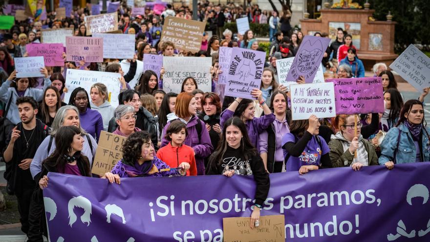 Las calles de Extremadura claman feminismo