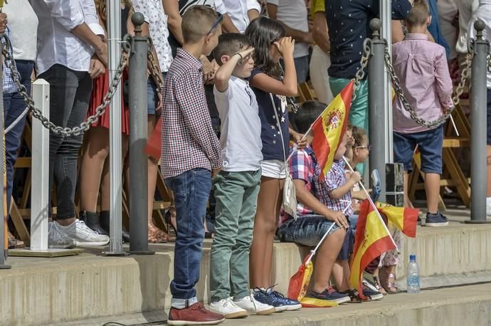 12/10/2017 LAS PALMAS DE GRAN CANARIA. Celebración del Día la Patrona de la Guardia Civil en la Comandancia de Las Palmas. FOTO: J. PÉREZ CURBELO