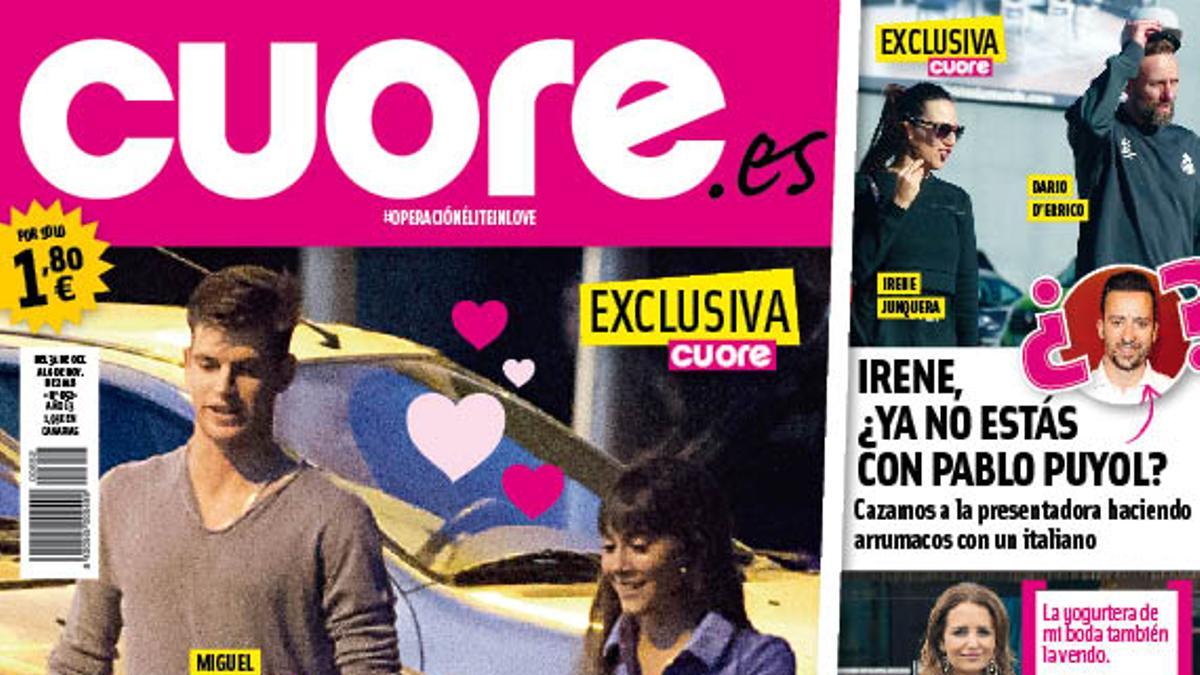 Portada Cuore número 652_ Aitana y Miguel Bernardeau