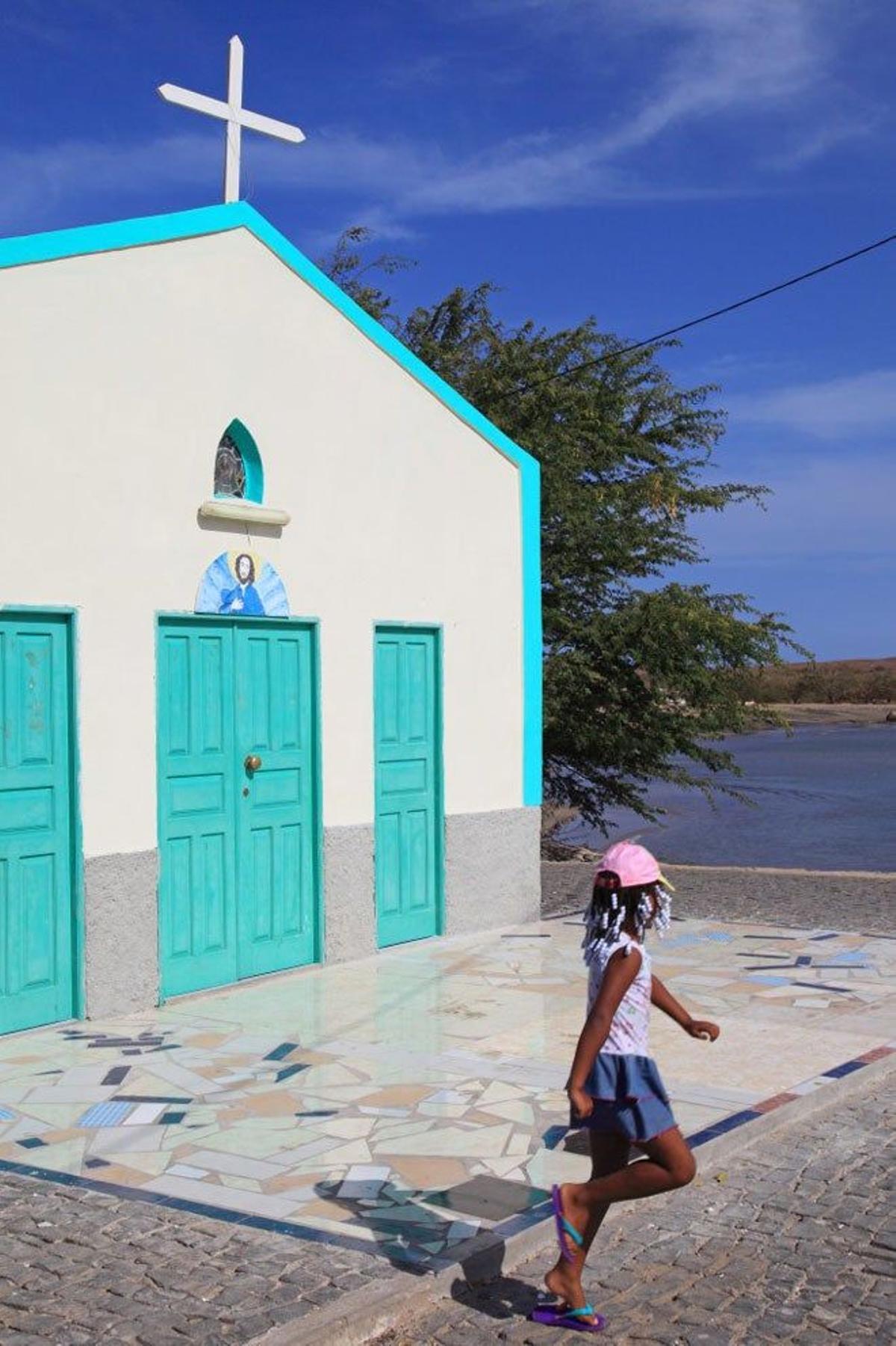 Localidad de Palmeira, en isla de Sal, Cabo Verde.