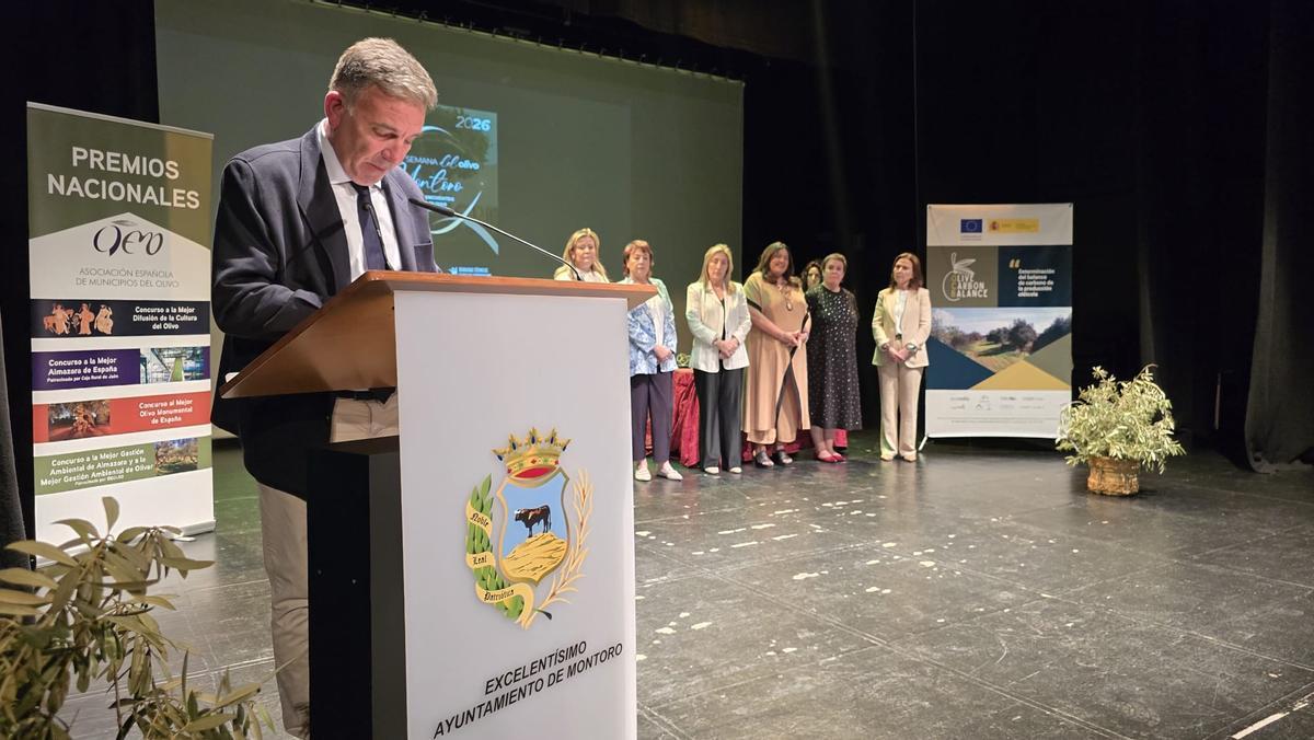 José María Penco, en un momento de la gala de entrega de los premios.