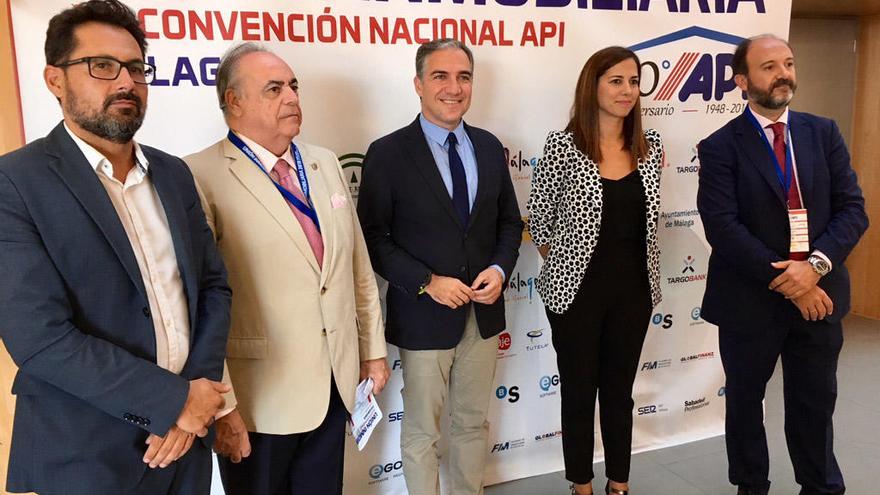 La inauguración de la convención, ayer.