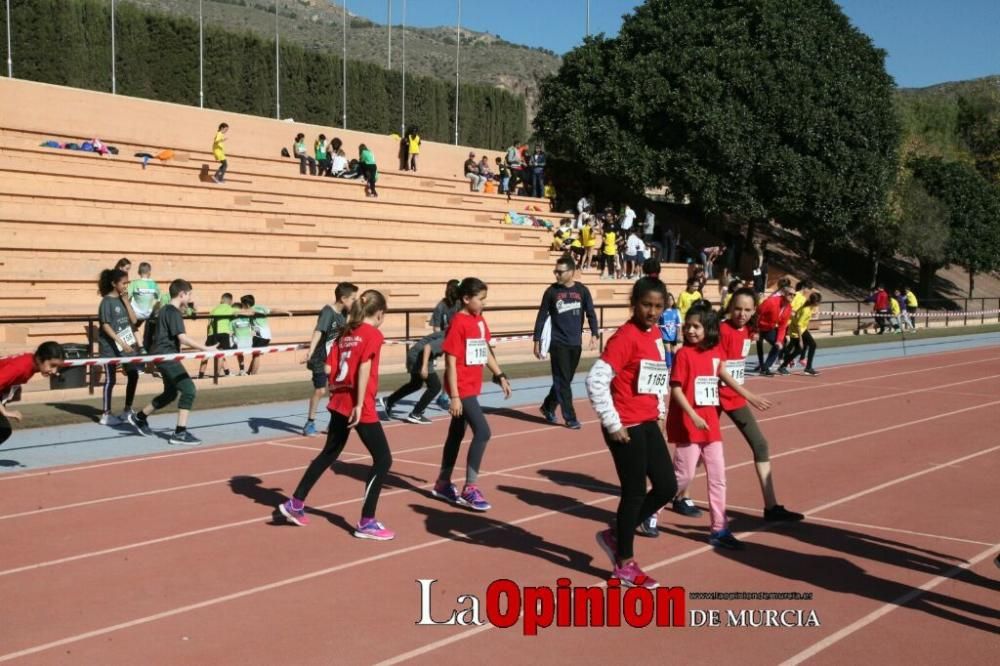 Final Cross Escolar de Lorca: Benjamin femenino