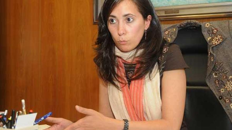 La diputada Ana Isabel Vázquez.  // Rafa Vázquez