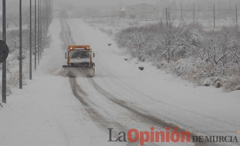 Nieve en el Noroeste de la Región