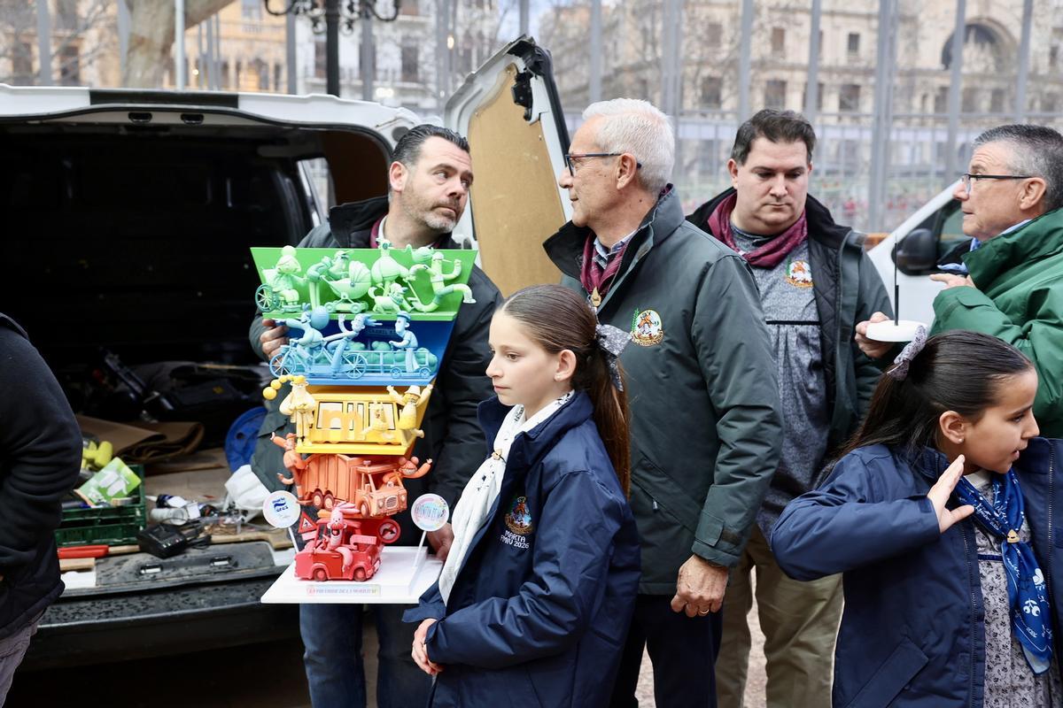 La falla infantil municipal llega a la plaza