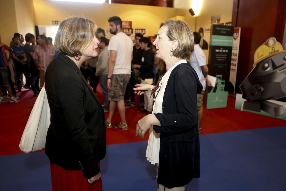 Visita de Ana Taboada, vicealcaldesa de Oviedo, a la Feria de Muestras de Asturias