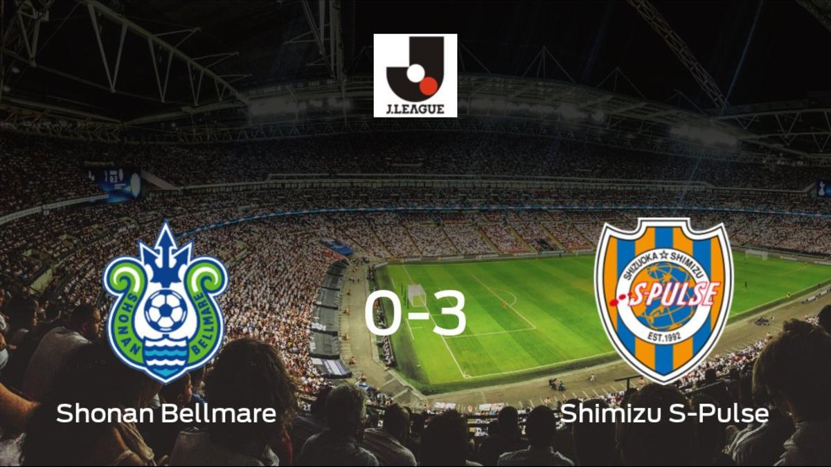 El Shimizu S-Pulse se lleva la victoria tras golear 0-3 al Shonan Bellmare
