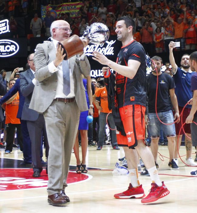 Así ha sido la celebración del Valencia Basket