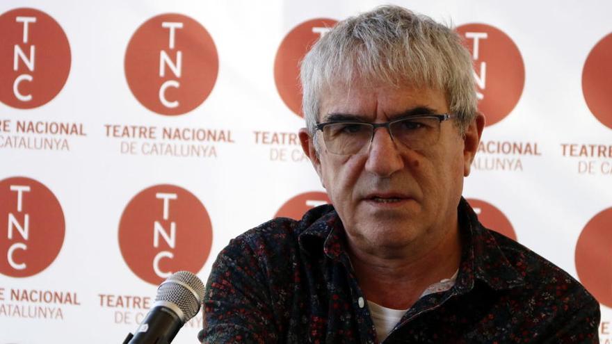 El director d&#039;En la solitud dels camps de cotó&#039;, Joan Ollé, en la roda de premsa de presentació de l&#039;obra al TNC