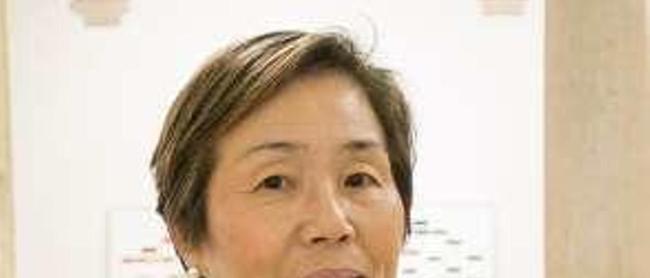 La historiadora del arte Yayoi Kawamura.