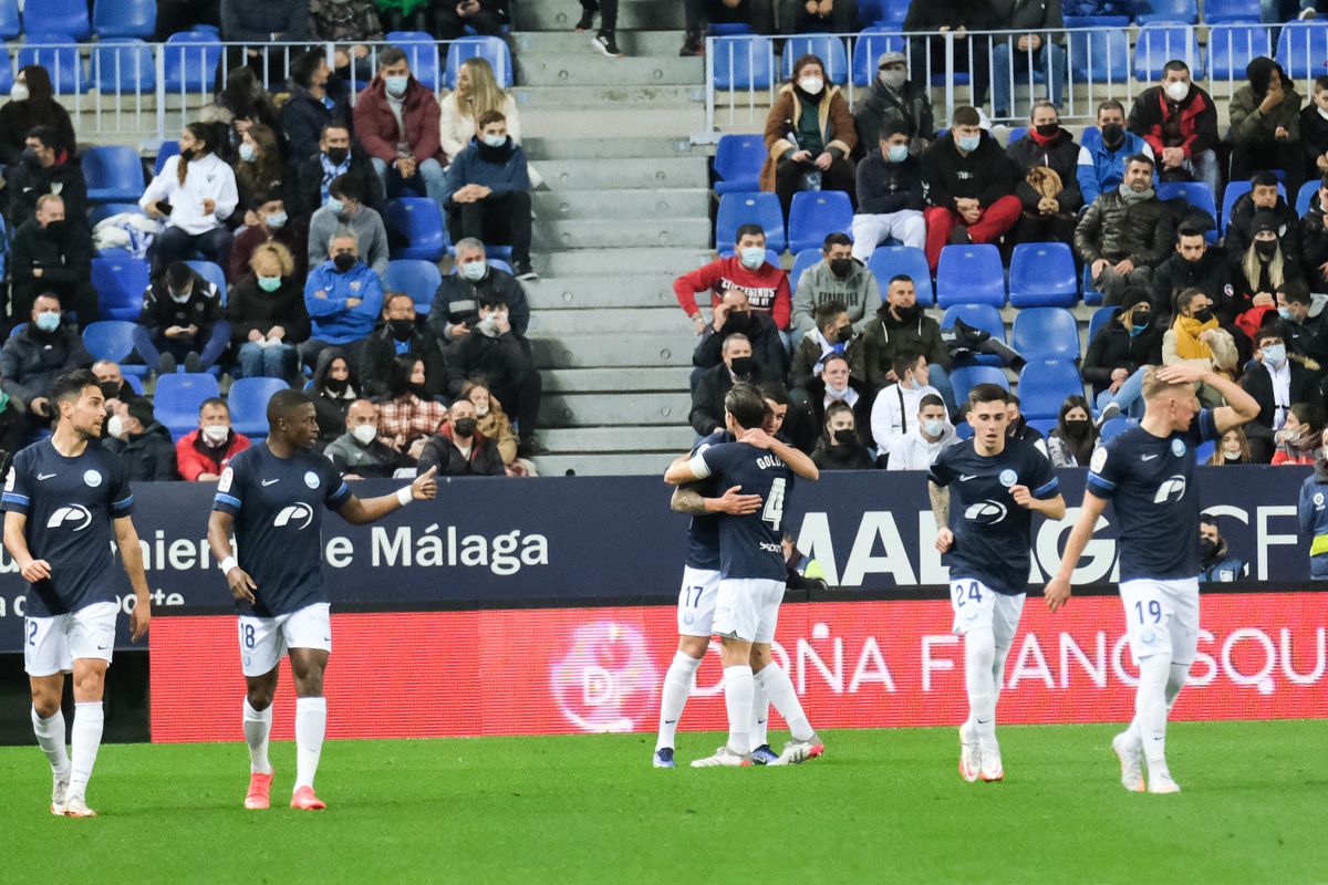 La UD Ibiza golea al Málaga en La Rosaleda