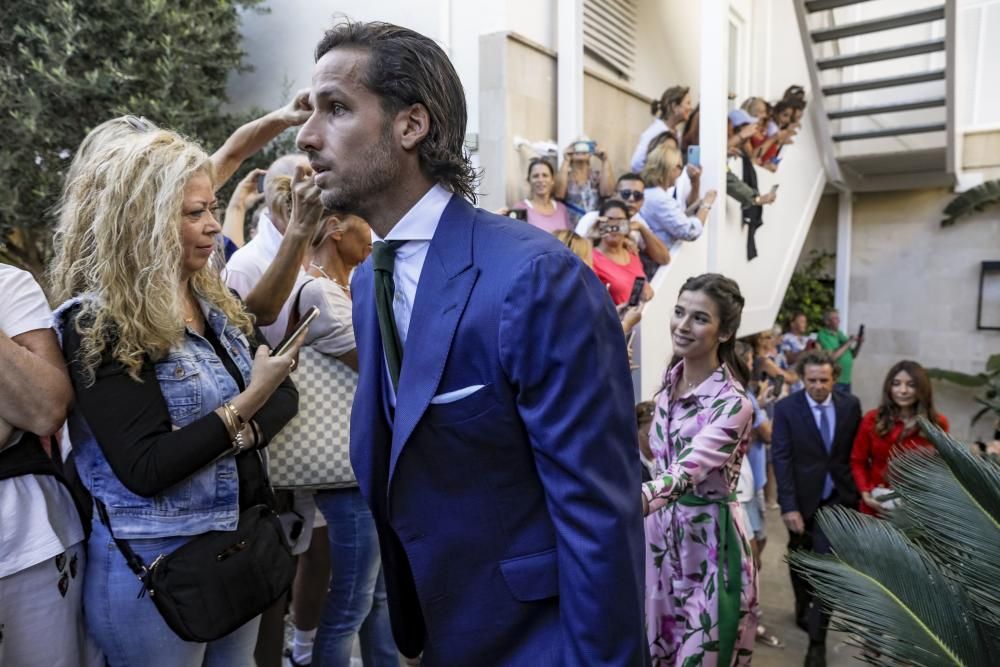 Las imágenes de los invitados a la boda de Rafa Nadal y Mery Perelló