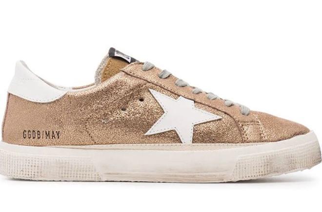 Zapatillas doradas de  Golden Goose