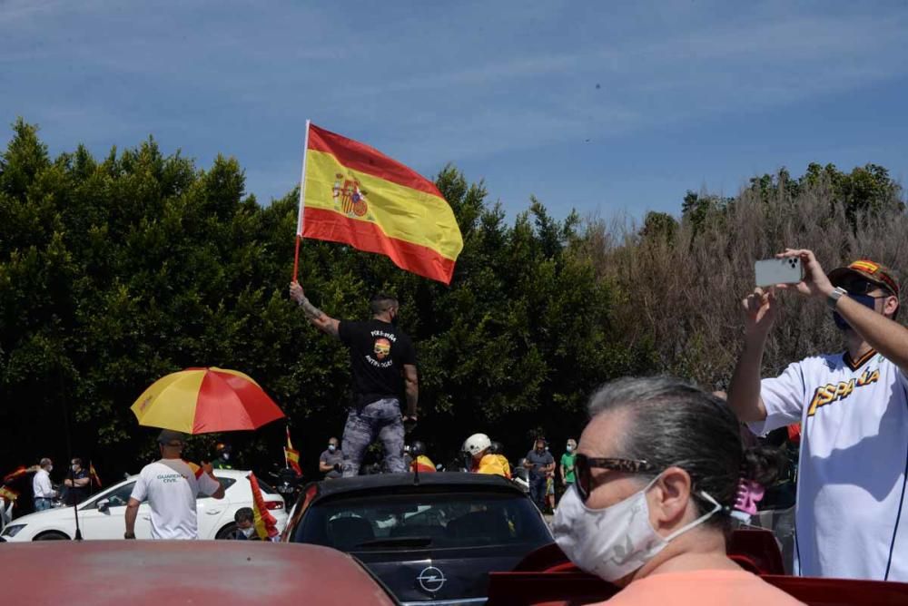 Caravana de Vox en Málaga contra el Gobierno