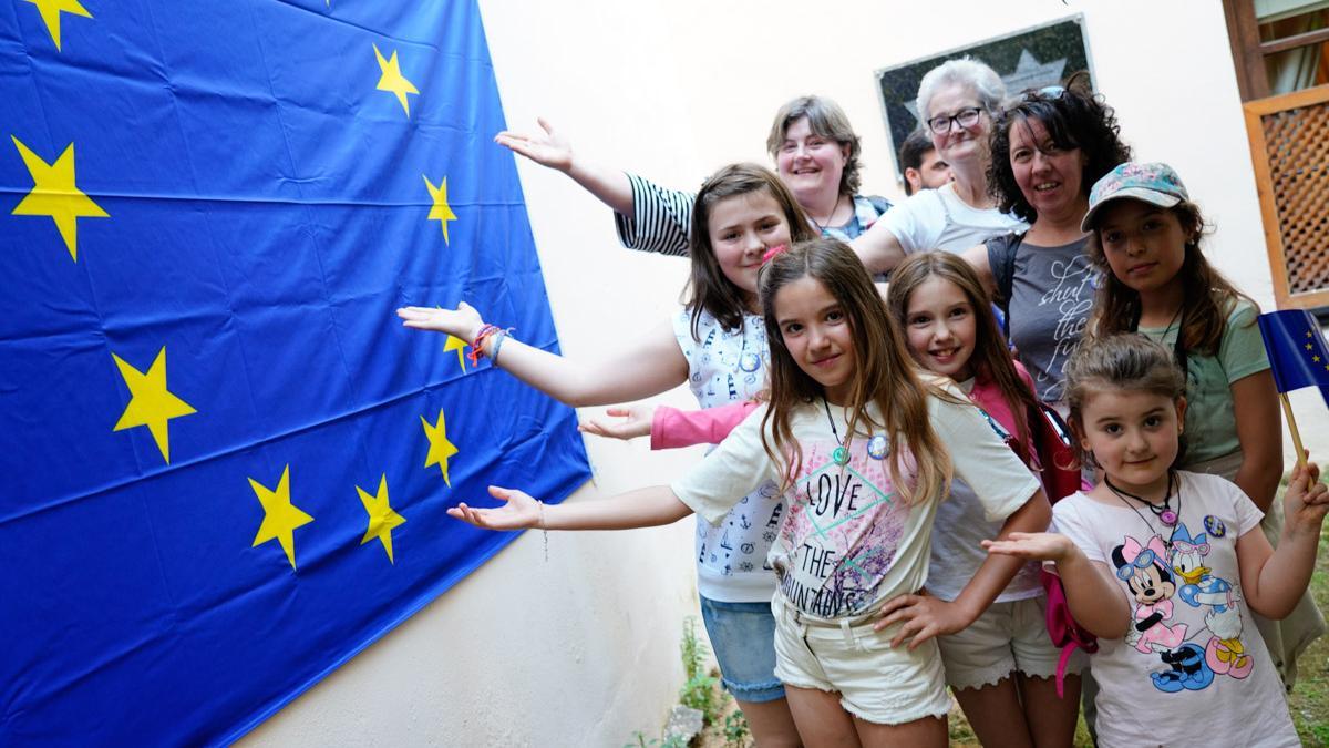 Entrega de Premios 'Europe Direct Cáceres', en una edición anterior.