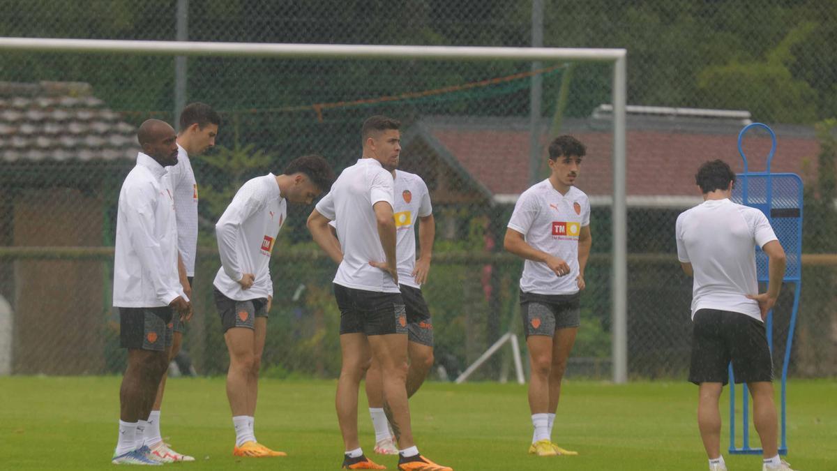 Concentración del Valencia CF Pretemporada. Segunda sesión de entrenamiento VLC SPD