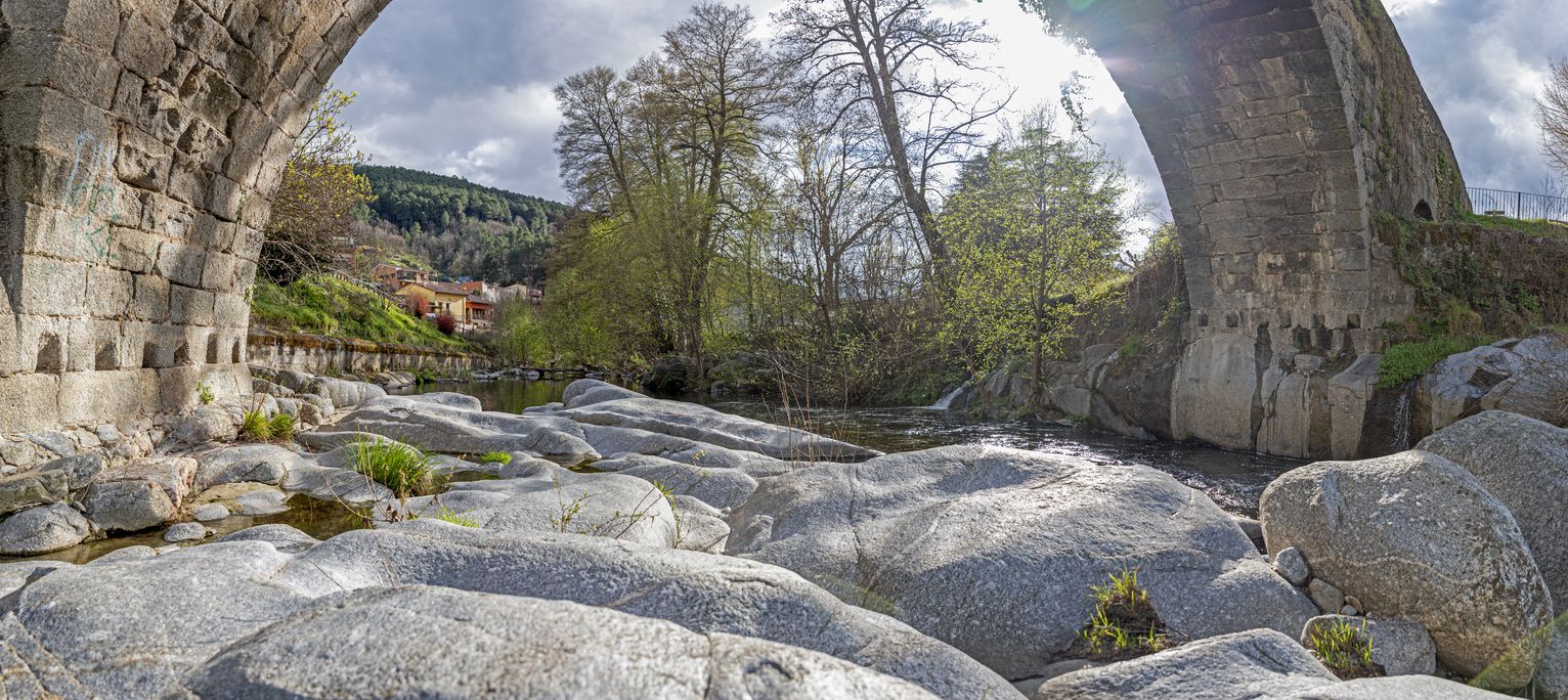 Puente en Arenas de San Pedro, Ávila.