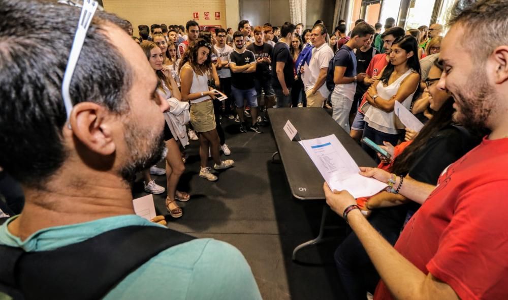 Acto de acogida en el Campus de Alcoy