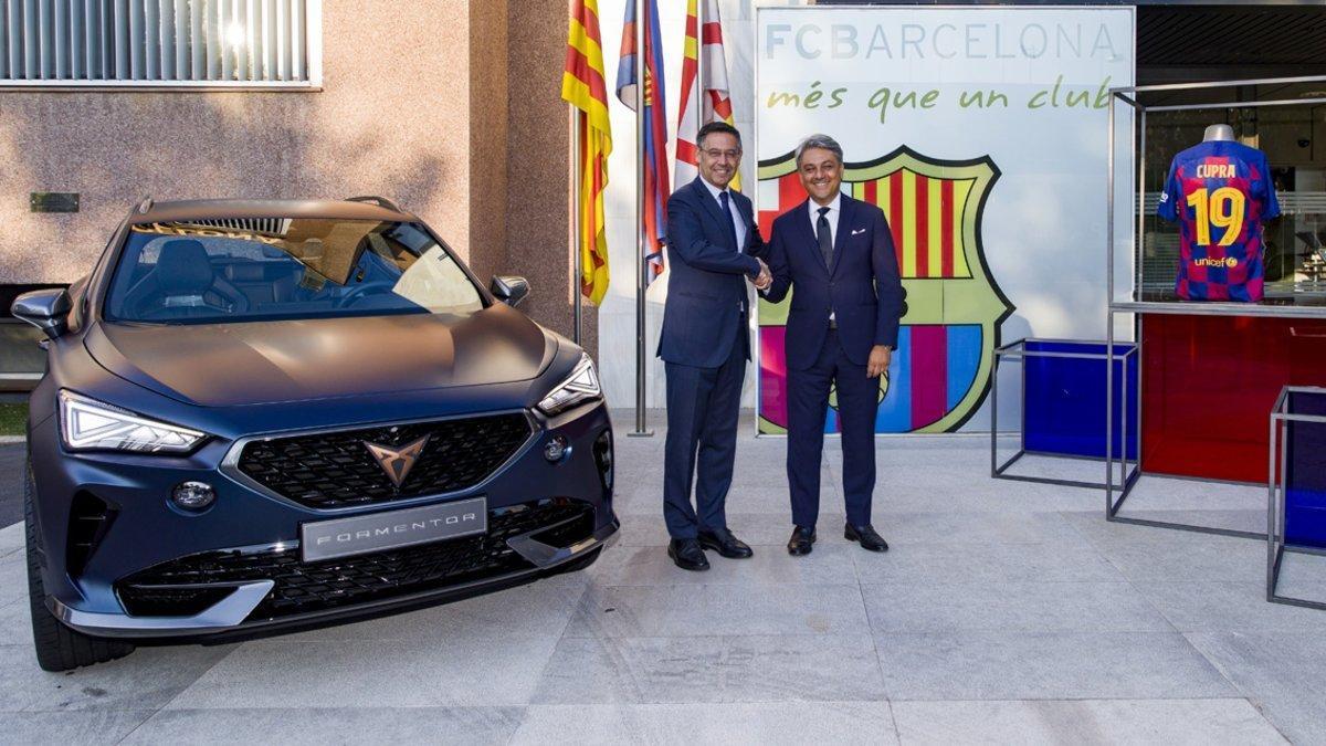 El Barça firmó con Cupra en agosto.