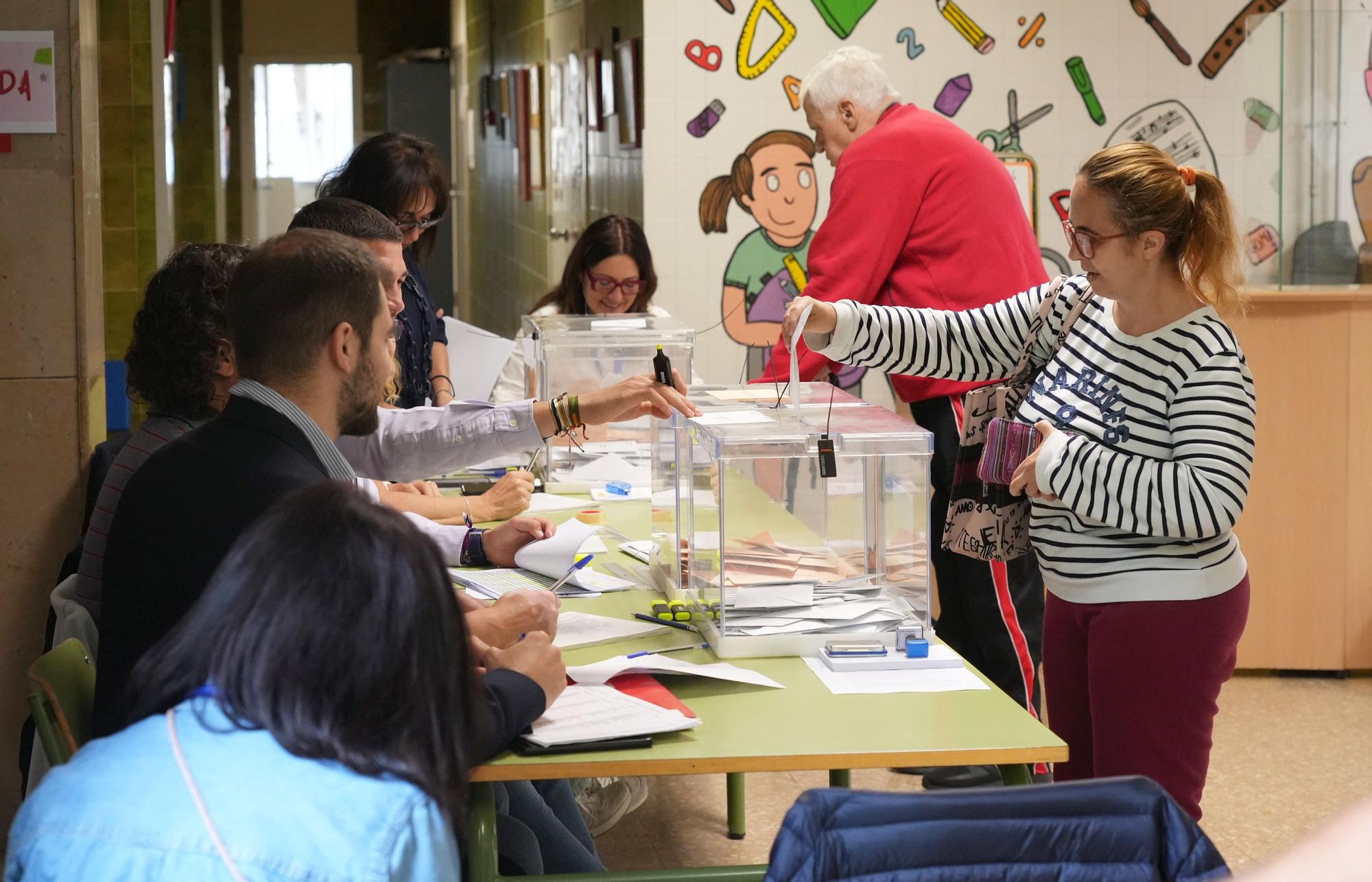 Las imágenes de la jornada electoral del 28M en Castellón