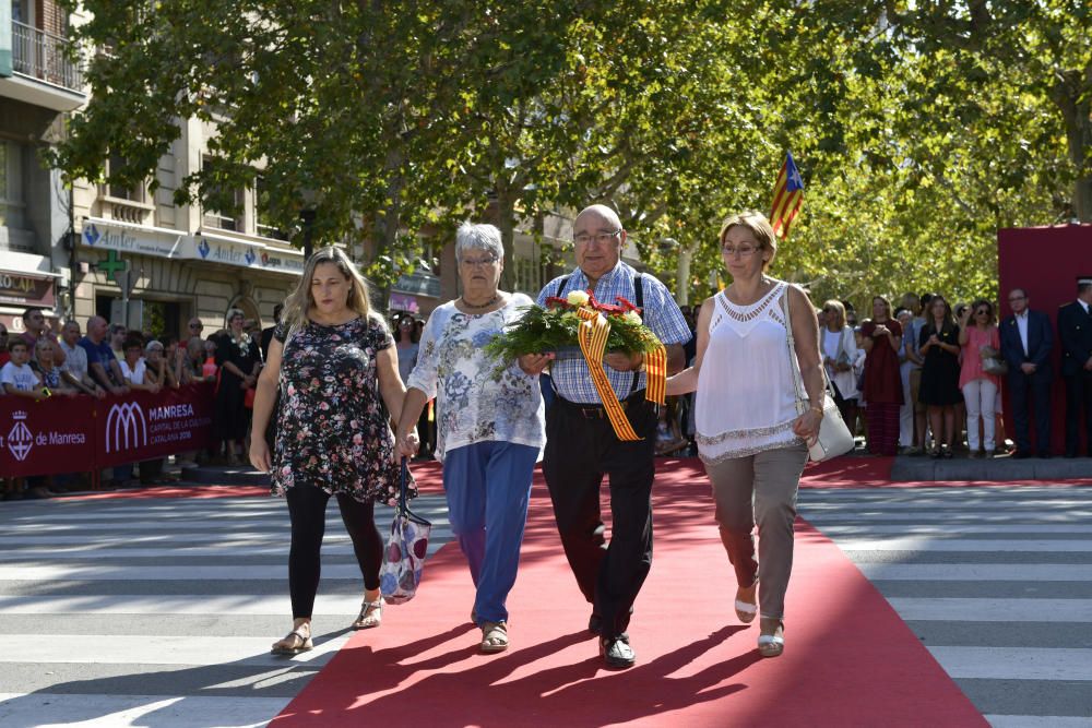 Cinquanta-dues entitats, dues més que l'any passat, participen a Manresa en una Diada «diferent»