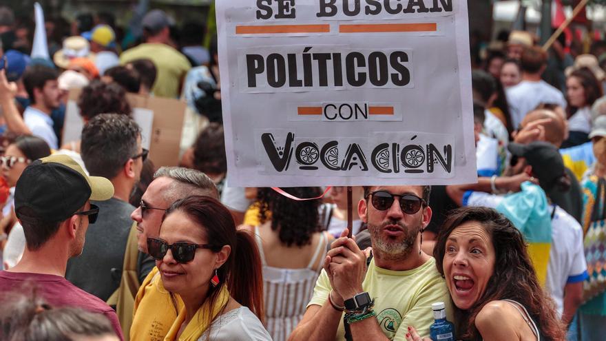 Manifestaciones y diálogo